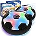 Toyk LED Hover Soccer Ball Boy Toys Air Power Kids Training Ball Playing Football Indoor Outdoor Game Birthday Gifts for Age 3 4 5 6 7 810 Years Old Boys Girls Soccer 2PCS Black - Image 2