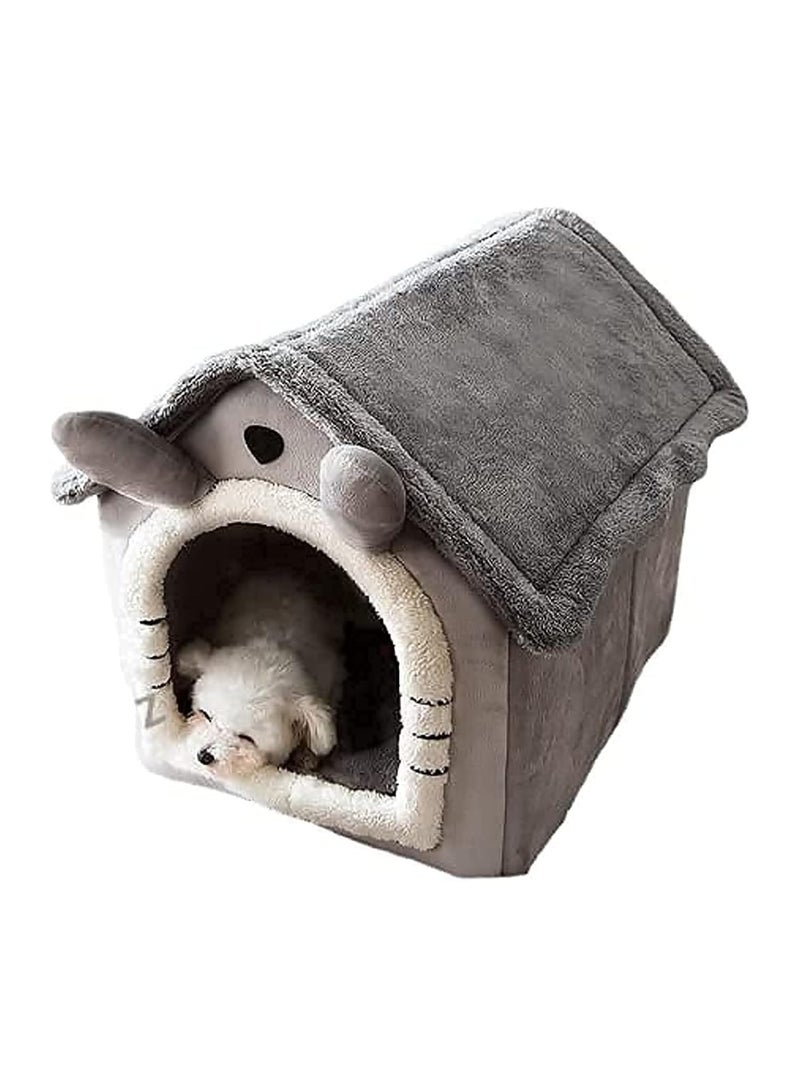 A.M Dog house type winter warm small dog Teddy four seasons universal removable and washable dog house cat bed pet supplies - Image 1