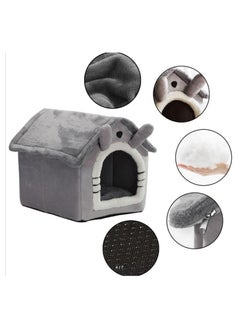 A.M Dog house type winter warm small dog Teddy four seasons universal removable and washable dog house cat bed pet supplies  - Image 5