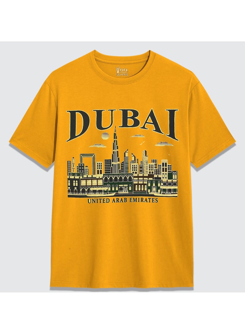 Yoo Street Yoo Street Dubai Skyline Vibes T-Shirts – Pack of 4 – Modern Streetwear with a Middle Eastern Twist  - Image 4