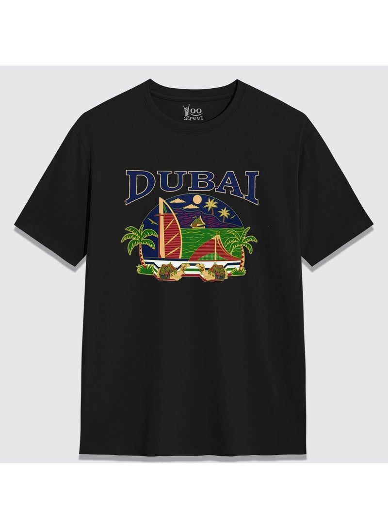 Yoo Street Yoo Street Dubai Skyline Vibes T-Shirts – Pack of 4 – Modern Streetwear with a Middle Eastern Twist  - Image 5
