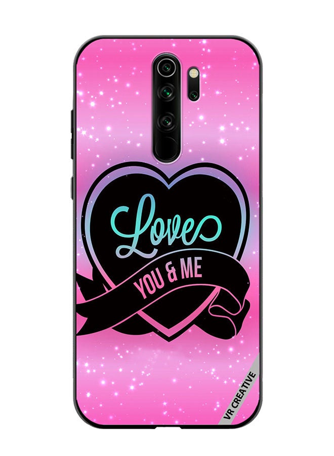 Protective Case Cover For Xiaomi Redmi Note 8 Pro Love You And Me Design Multicolour
