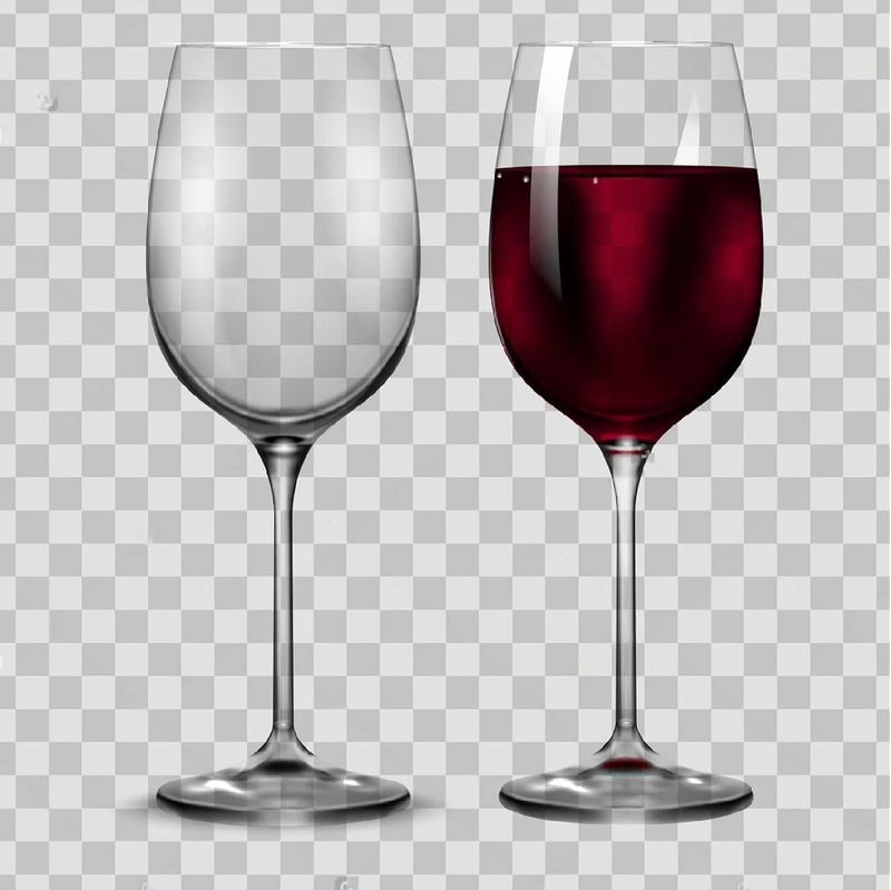 SODUKU Italian Premium Glass Wine Glasses for Red White All Purpose Use Set of 6 400 ml Perfect for Red Wines White Wines at Your Next Elegant Dinner Party or Event - Image 1