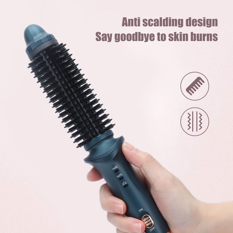 Naroote Curling Iron, Smart 2 in 1 Thermostatic Straight Curly Hair Dual Purpose Curling Brush Portable for Home for Beauty Center - Image 5