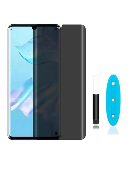 UV Privcy Protective Tempered Glass Privacy Screen Protector 3D Curved Edge Honor 50 Privacy Anti-Scratch Smear Full Cover Screen for Honor 50