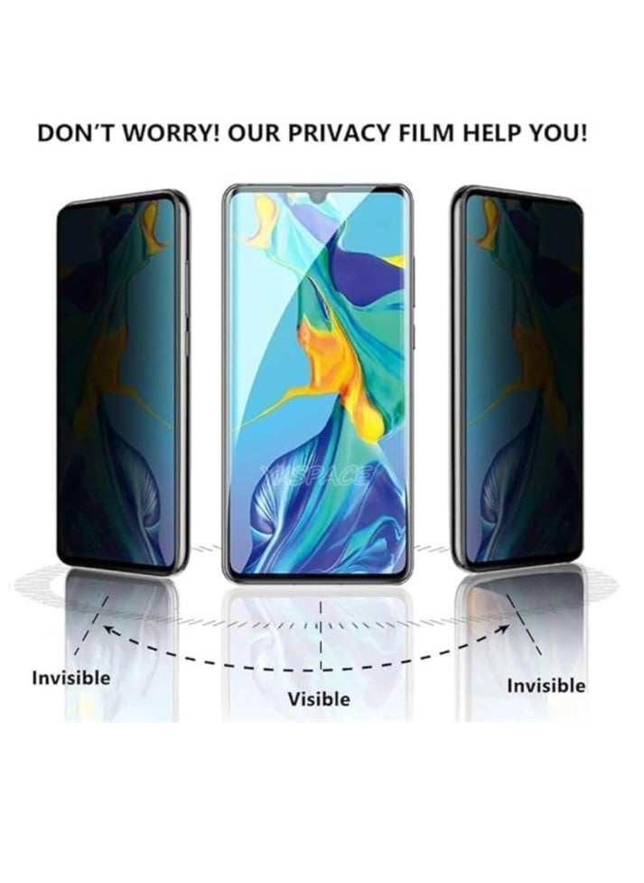 Generic - UV Privcy Protective Tempered Glass Privacy Screen Protector 3D Curved Edge Honor 50 Privacy Anti-Scratch Smear Full Cover Screen for Honor 50 - Image 1