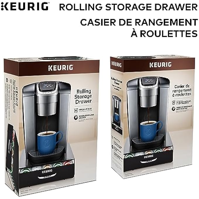 Keurig Carousel Coffee Pod Storage Holds Up To 36 KCup Holds Up To 35 KCup Pods Black 122106 - Image 2