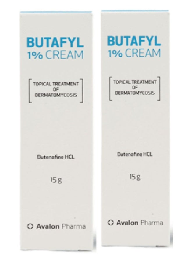 Butafyl 1% Cream 15Gm Twin Pack