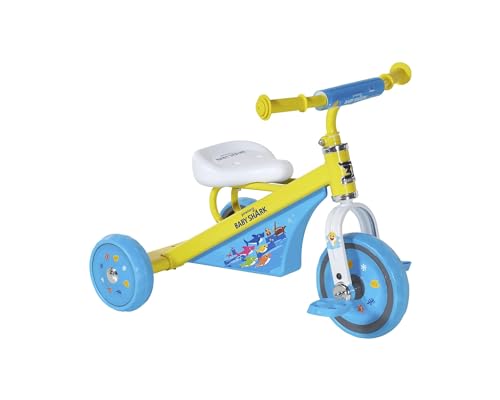 Dynacraft Baby Shark 10 Trike for Kids Fun and Colorful Design Sturdy and Safe Perfect for Toddlers Learning to Ride Easy to Assemble - Image 1