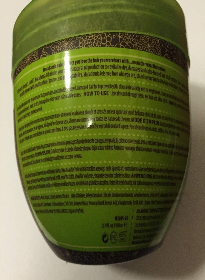 مكاديميا قناع إصلاح عميق للشعر الجاف والتالف والمصبوغ بزيت المكاديميا وزيت الأرغان - 500 مل - Image 4