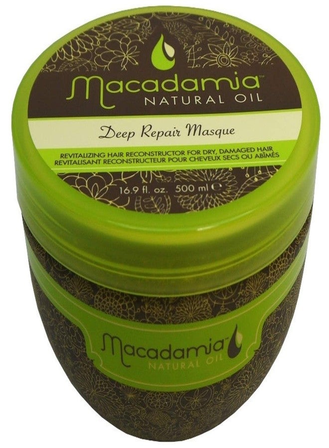مكاديميا قناع إصلاح عميق للشعر الجاف والتالف والمصبوغ بزيت المكاديميا وزيت الأرغان - 500 مل - Image 3