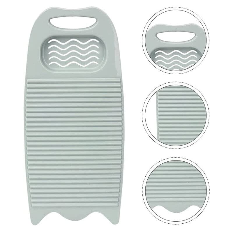 ORIGINAL MART Plastic Washboard Laundry Board Household Hand Washing Board Hand Washing Clothes Tool Manual Clothing Laundry Cleaning Tool multicolour - Image 4