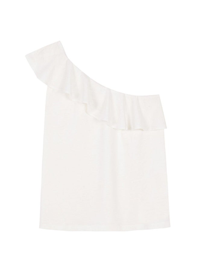 women'secret - Cotton asymmetric top - Image 1