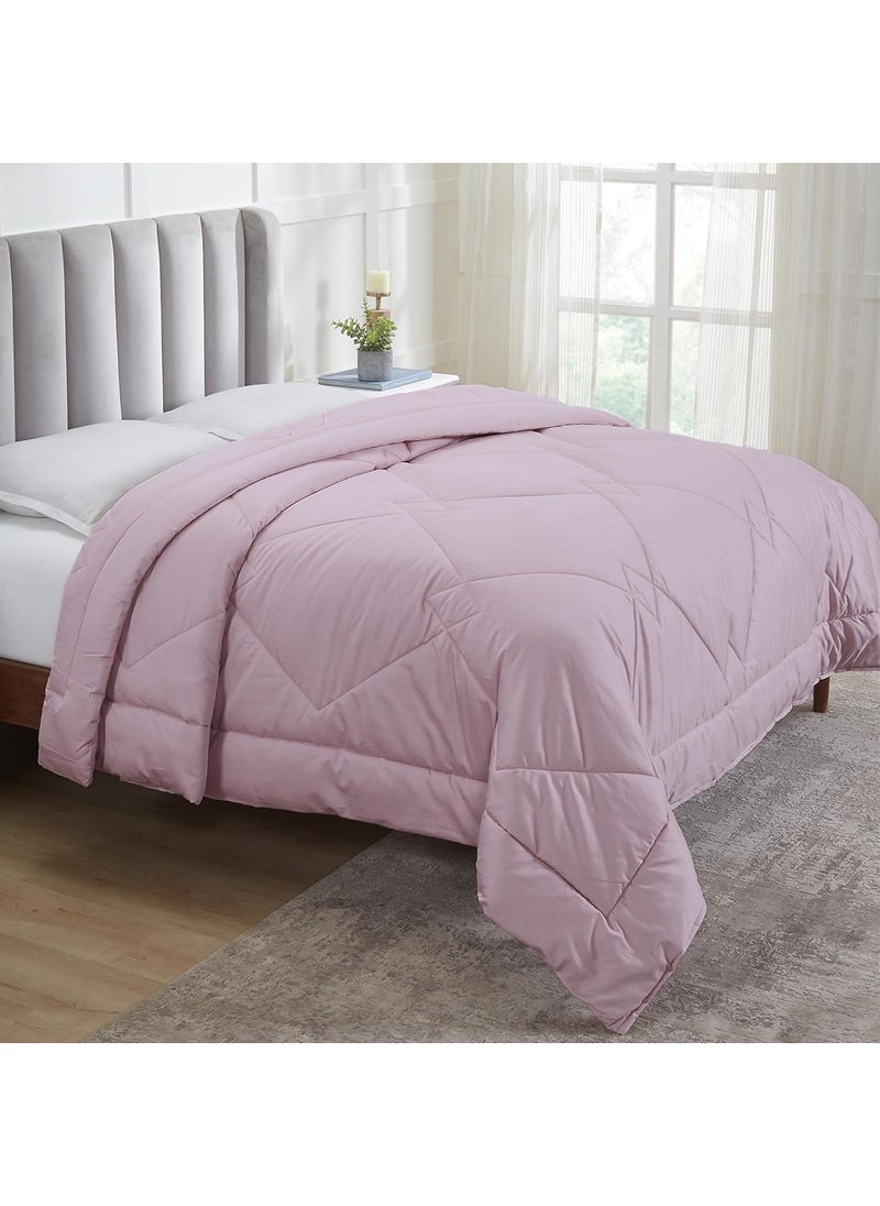 Trident - TRIDENT Nectarsoft Signature Select Collection, King Size Comforter, 400 TC 100% Cotton Sateen Fabric, 200 GSM Polyfill - Rose Marble - Image 1