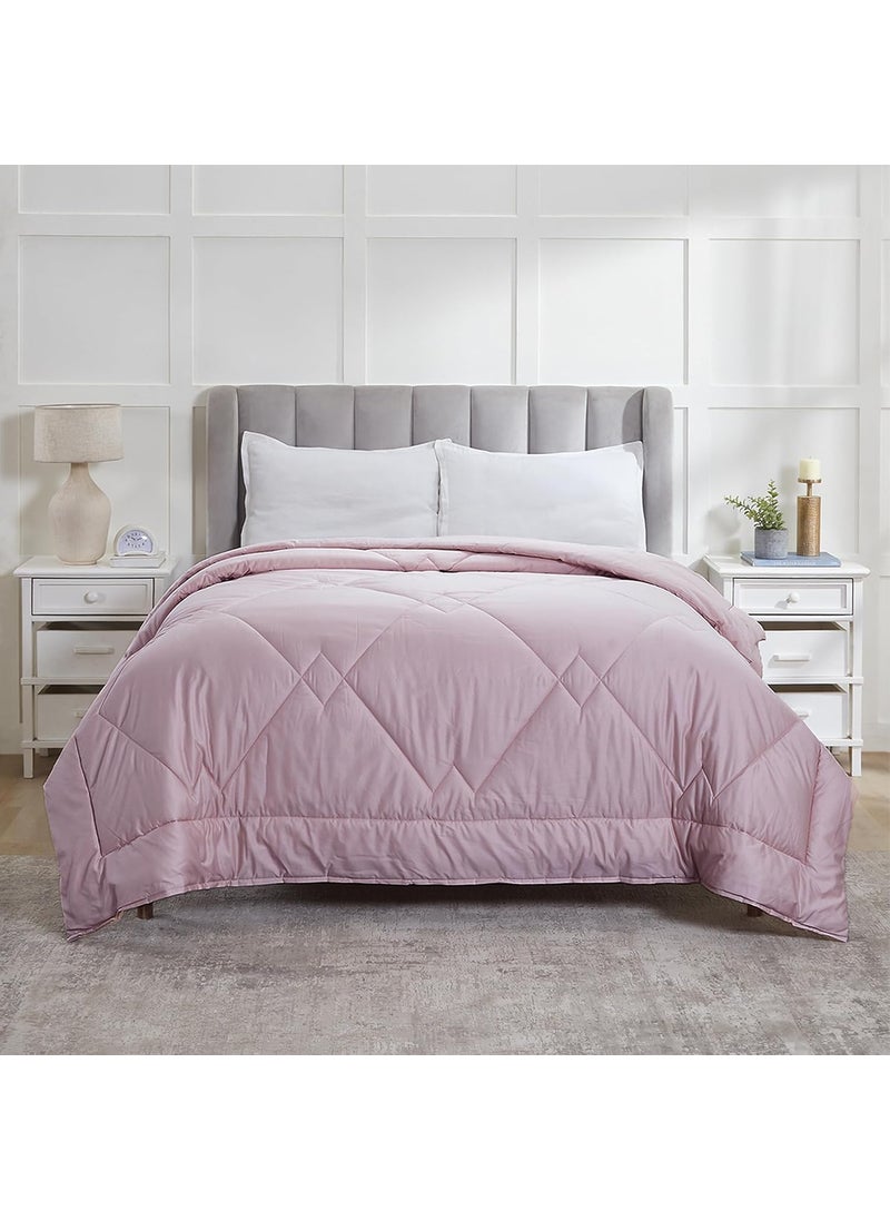 Trident - TRIDENT Nectarsoft Signature Select Collection, King Size Comforter, 400 TC 100% Cotton Sateen Fabric, 200 GSM Polyfill - Rose Marble - Image 1