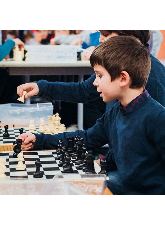 سيجا مجموعة لوحة شطرنج مغناطيسية من SYGA، مجموعة شطرنج للسفر، مجموعة شطرنج مغناطيسية، مجموعة مسودات شطرنج 2 في 1، مجموعة لوحة شطرنج قابلة للطي والحمل، لعبة استراتيجية تقليدية للأطفال/الأطفال/البالغين - 24.5 سم × 24.5 سم - Image 4