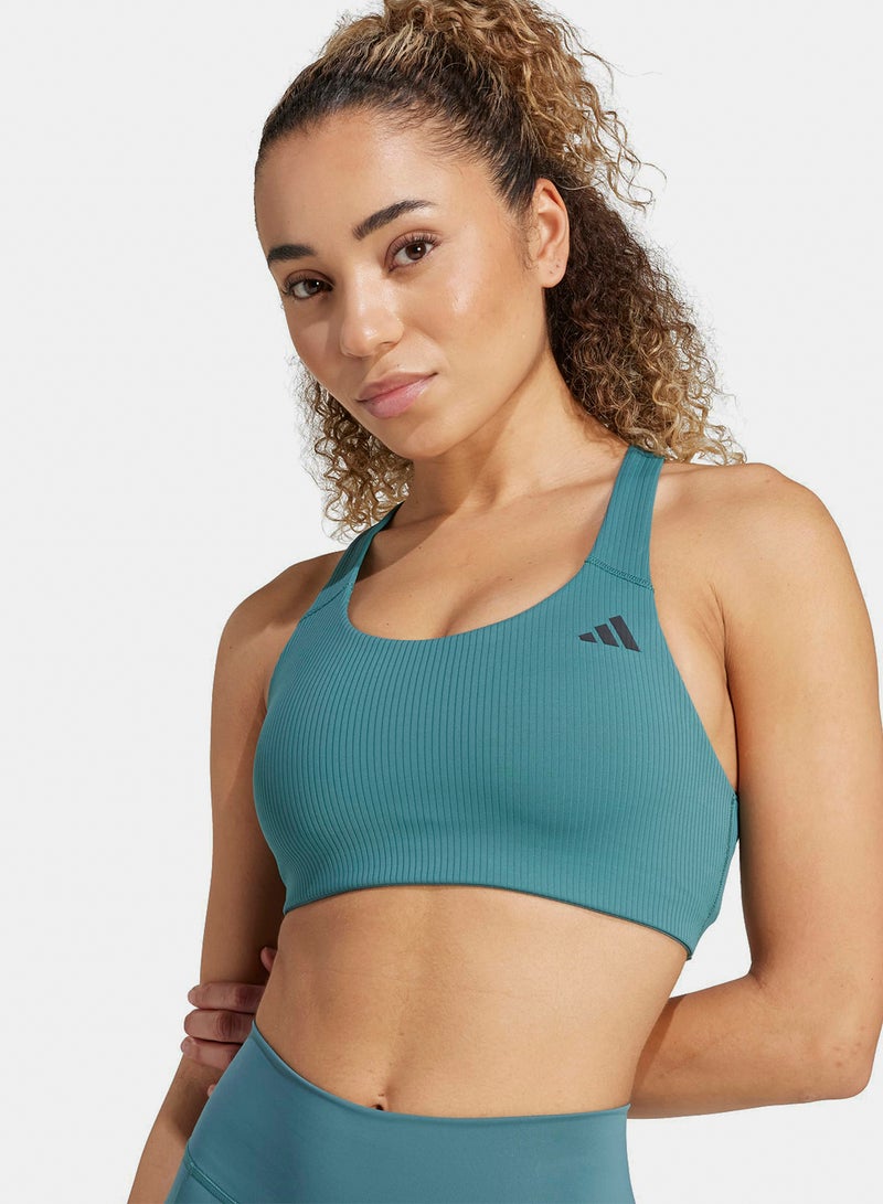 Adidas Primeliftimpact Rib Medium Support Training Bra - Image 4