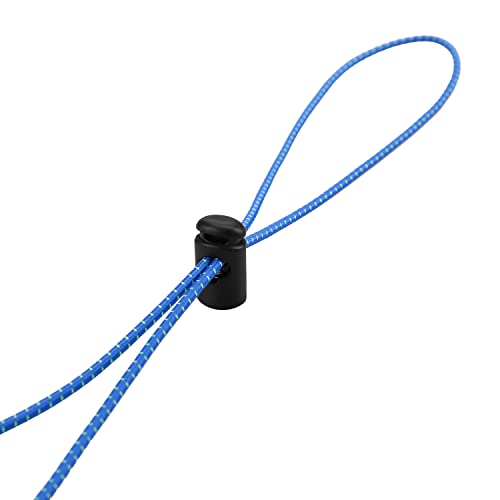 Oumers 4pc Swim Goggle Bungee Straps, Replacement Swimming Goggle Straps with Cord Lock - Image 3