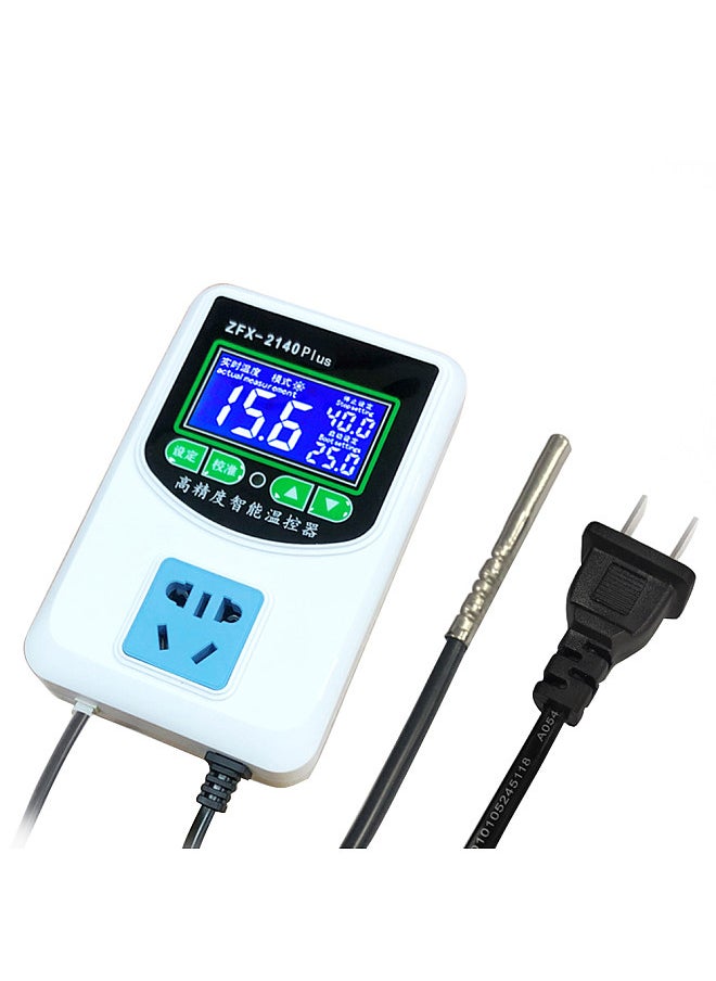 Generic - ZFX-2140A Digital Temperature Controller Intelligent High Accuracy Heating Cooling NTC Sensor Temp Control Thermostat for Freezer Fridge Hatching - Image 1