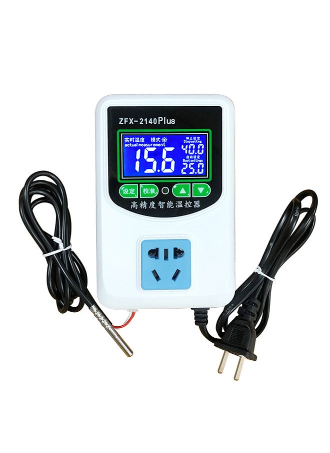 Generic - ZFX-2140A Digital Temperature Controller Intelligent High Accuracy Heating Cooling NTC Sensor Temp Control Thermostat for Freezer Fridge Hatching - Image 1