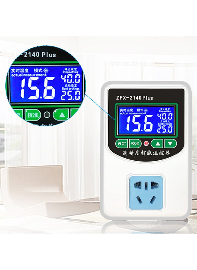 Generic - ZFX-2140A Digital Temperature Controller Intelligent High Accuracy Heating Cooling NTC Sensor Temp Control Thermostat for Freezer Fridge Hatching - Image 1