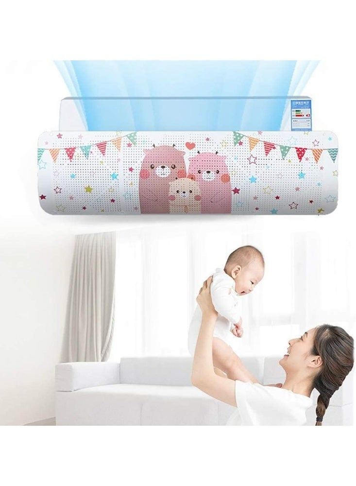 Wall Air Conditioner Deflector – Adjustable Retractable AC Airflow Diffuser, Anti-Direct Blowing Wind Guide for Bedroom, Living Room & Office Use - Image 3