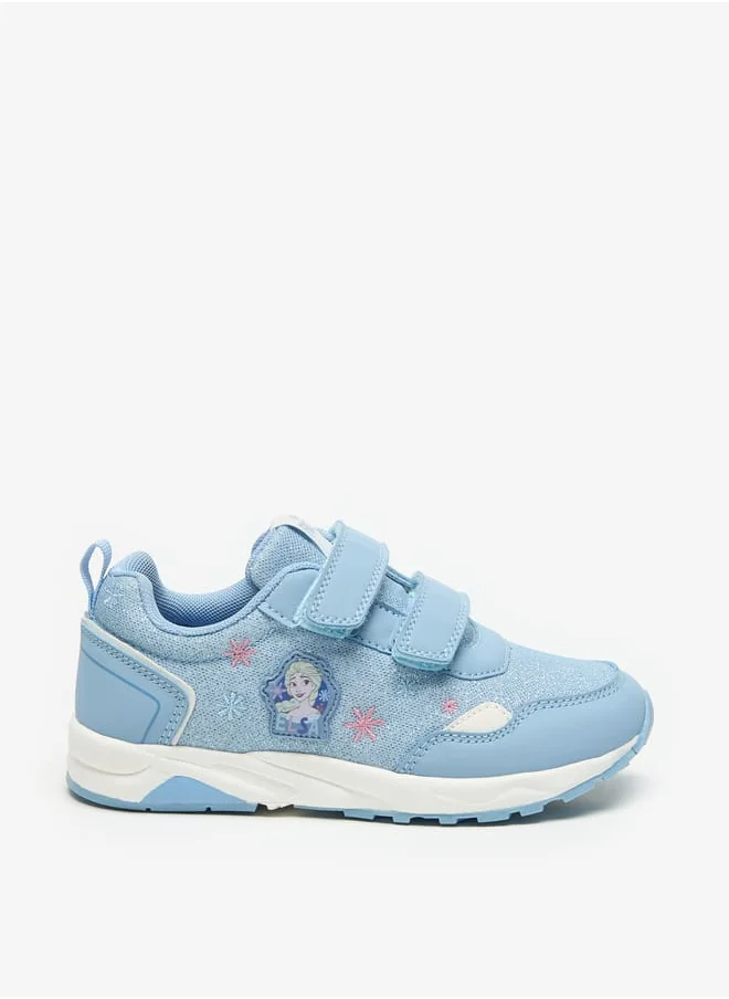 ديزني Frozen Applique Sneakers with Hook and Loop Closure