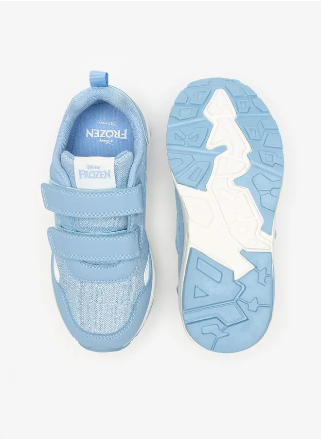 ديزني Frozen Applique Sneakers with Hook and Loop Closure