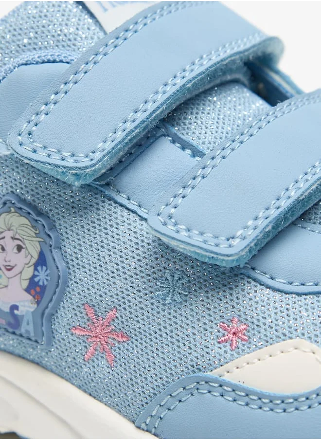 ديزني Frozen Applique Sneakers with Hook and Loop Closure