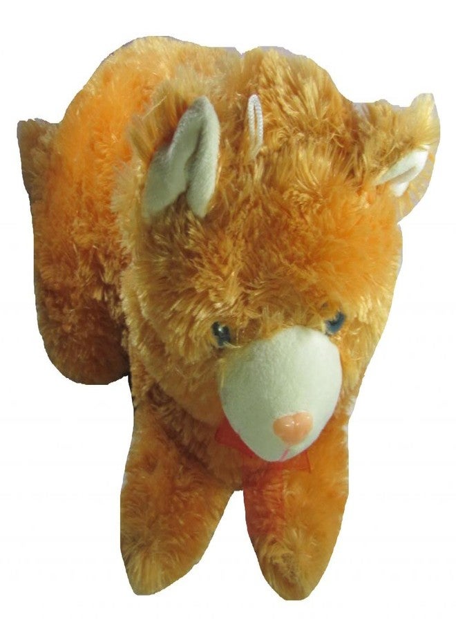 Tickles Cute Cat Soft Stuffed Plush Animal Toy for Kids Boys & Girls Birthday Gifts (Color: Brown Size: 35 cm) - Image 4
