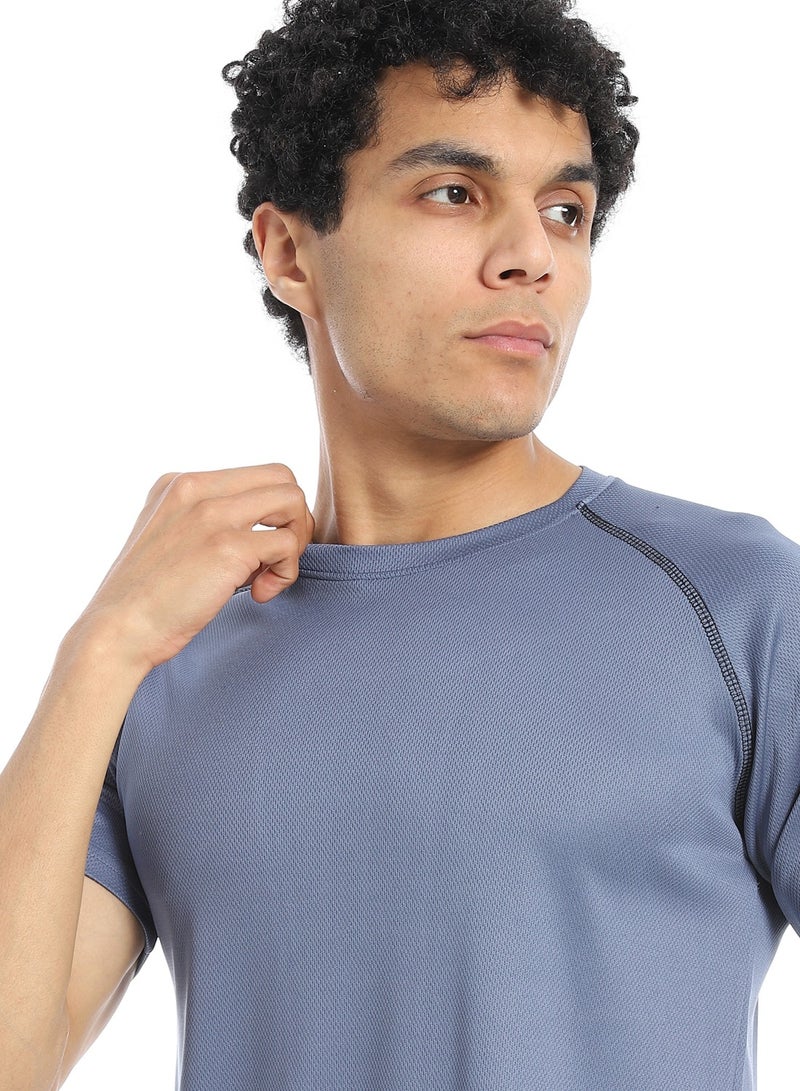 Caesar Mens sport T-Shirt with Round neck  - Image 5