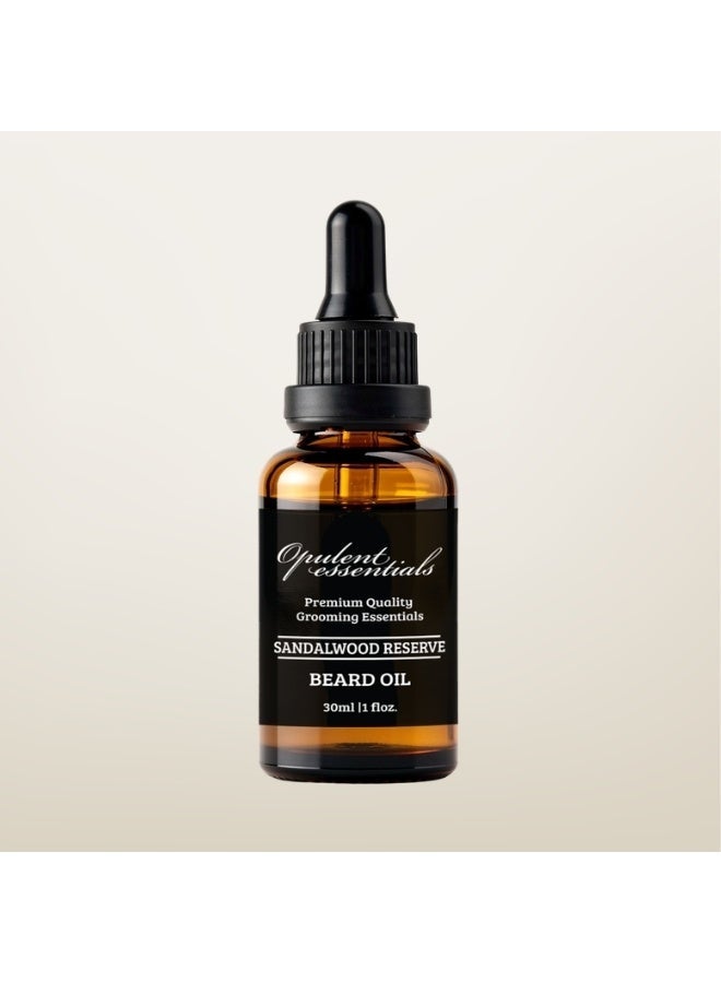 Opulent essentials Sandalwood Reserve - Beard Oil - Image 1