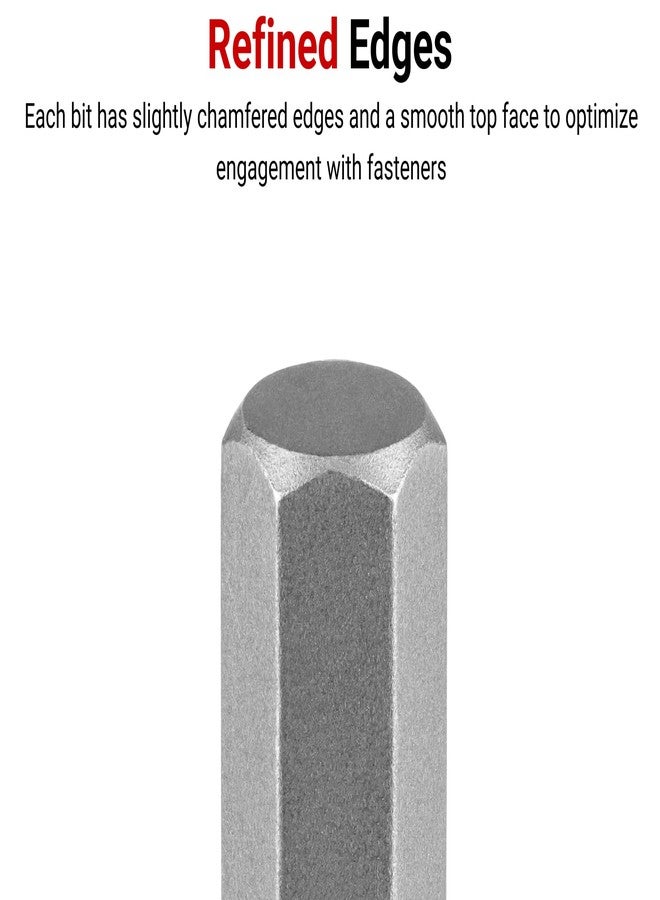 TEKTON 1/4 Inch Drive x 5 mm Long Hex Bit Socket | SHB03304 - Image 2