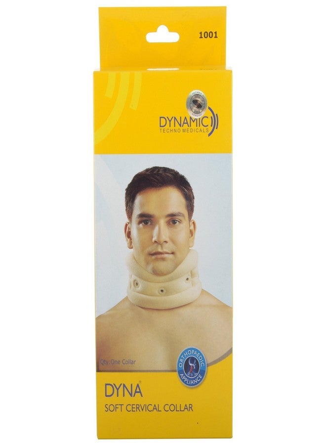 Dyna Cervical Collar Soft (Beige, Xl) - Image 1