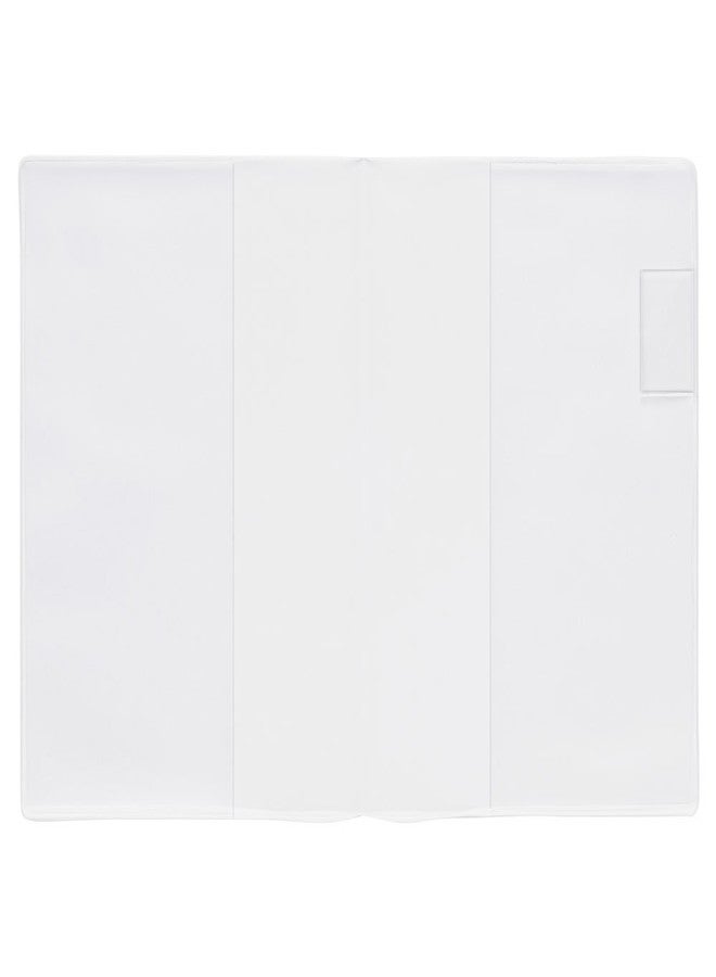 DESIGNPHIL Midori Notebook Cover, MD Notebook Cover, A4 Size, Transparent, PVC, Slip-On - Image 1
