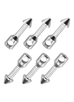 NIBEMINENT 6-Piece Stainless Steel Speargun Latex Tube Wishbone  - Image 1