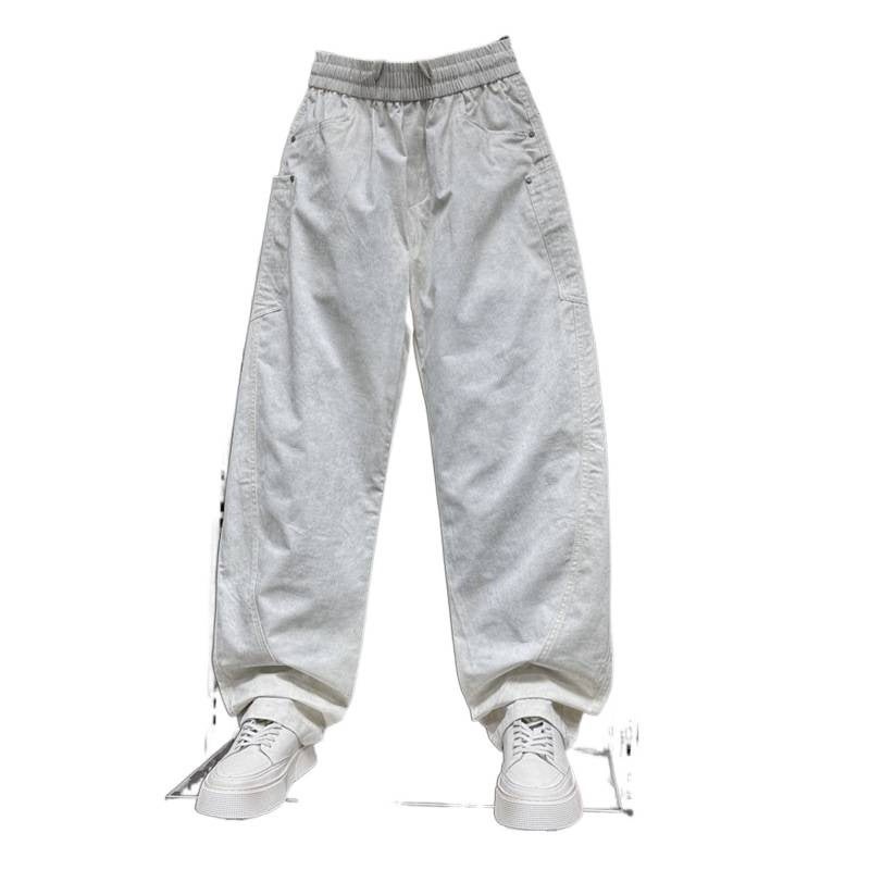 Unisex Classic Denim Jeans Loose Fit Daily Outdoor Wear - Image 5