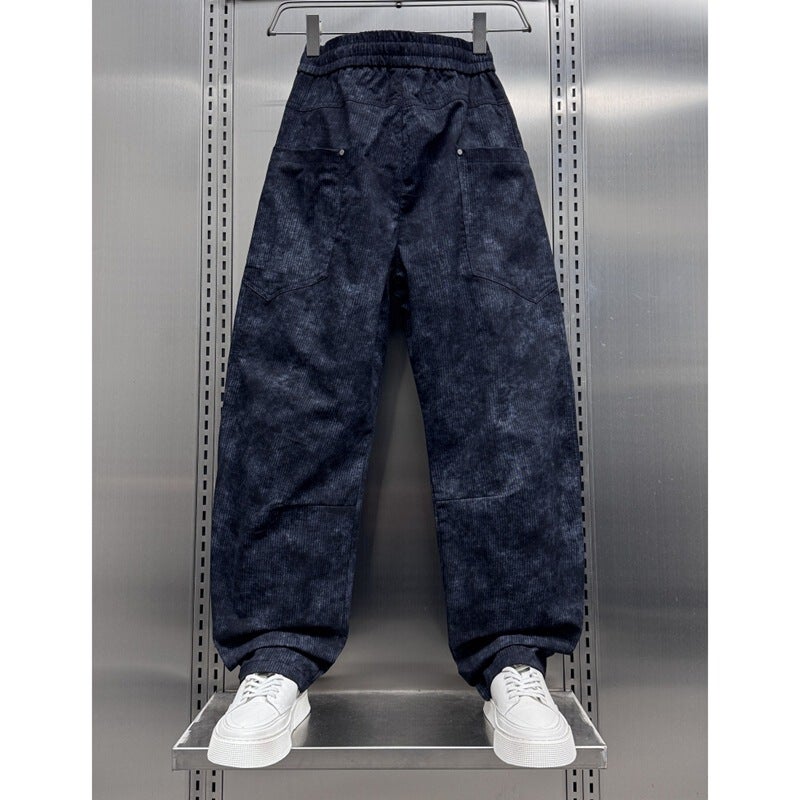 Unisex Classic Denim Jeans Loose Fit Daily Outdoor Wear - Image 1
