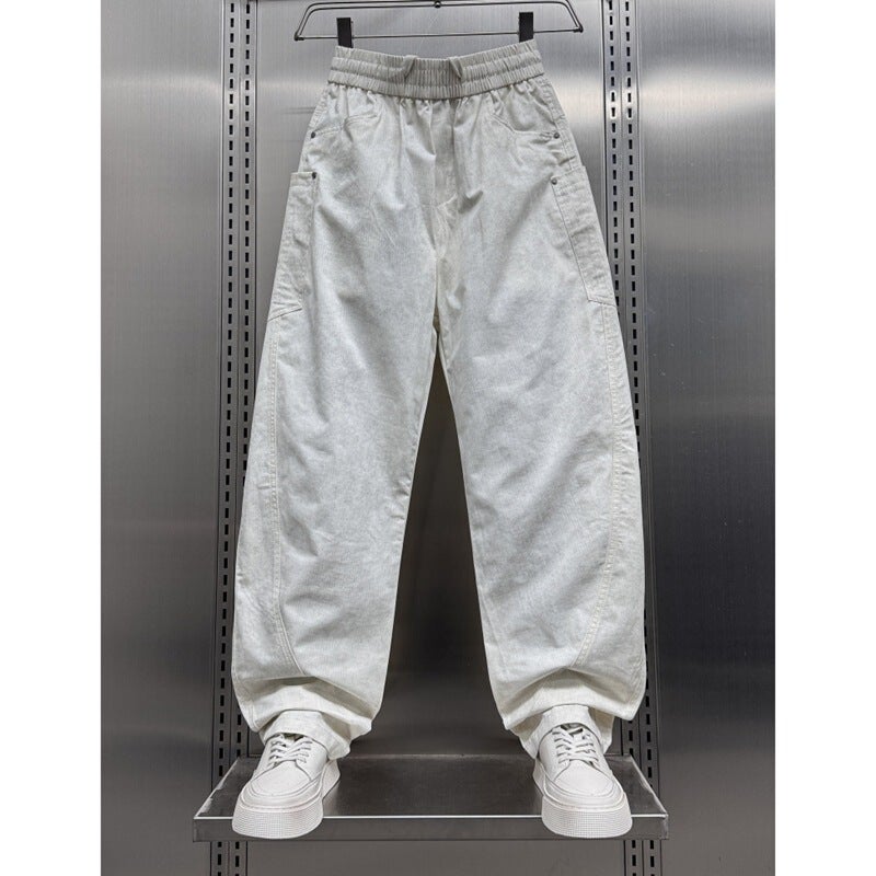 Unisex Classic Denim Jeans Loose Fit Daily Outdoor Wear - Image 4