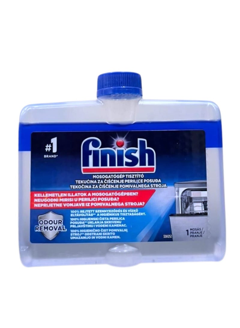 Finish 100% Hygienic Dishwasher Cleaner, Removes Hidden Dirt and Limescale, 250ml  - Image 1