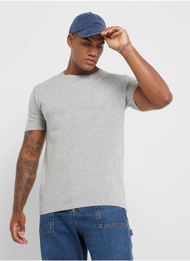 BRAVE SOUL Pack of 2 Basic T-Shirt  - Image 2