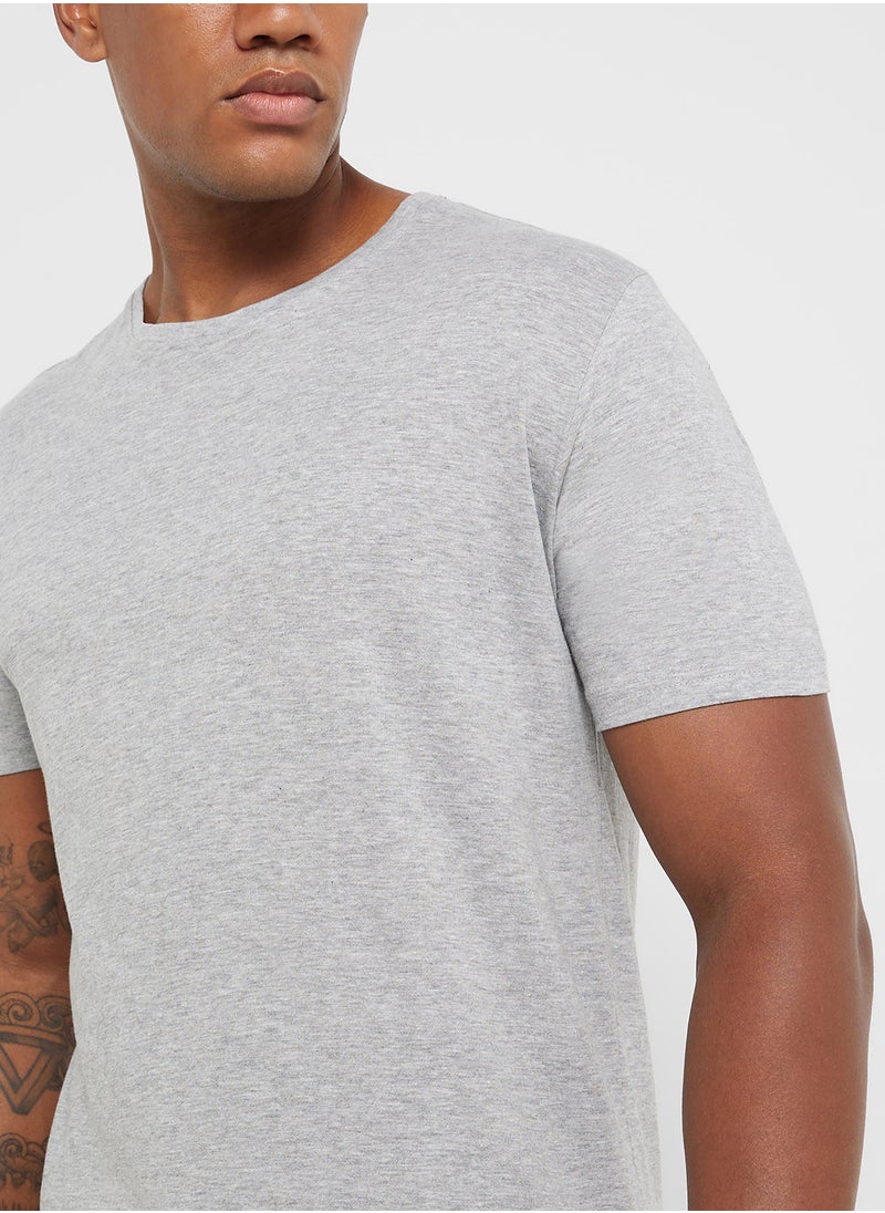 BRAVE SOUL Pack of 2 Basic T-Shirt  - Image 5