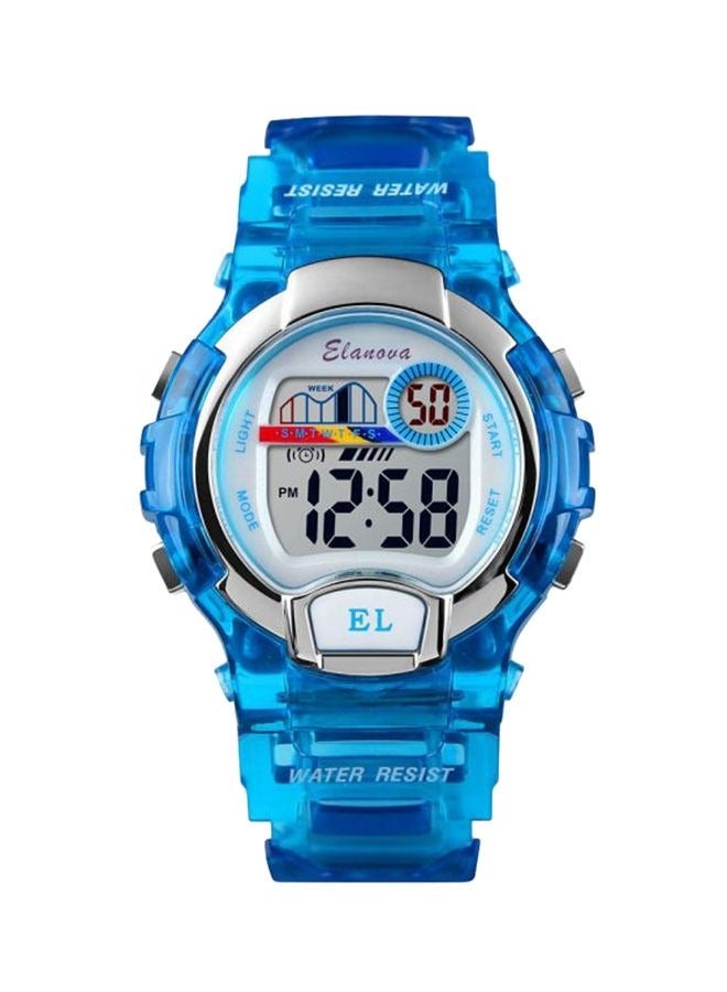 Elanova Kids' watch with beautiful lighting and vibrant colors, adding fun while making time easy to read in the dark. - Image 1