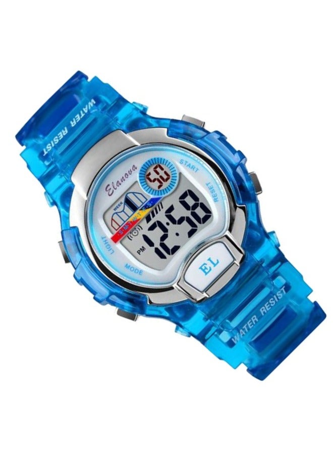 Elanova Kids' watch with beautiful lighting and vibrant colors, adding fun while making time easy to read in the dark. - Image 4