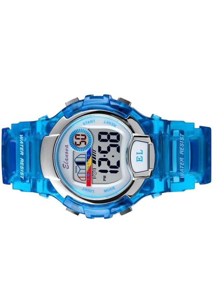 Elanova Kids' watch with beautiful lighting and vibrant colors, adding fun while making time easy to read in the dark. - Image 3
