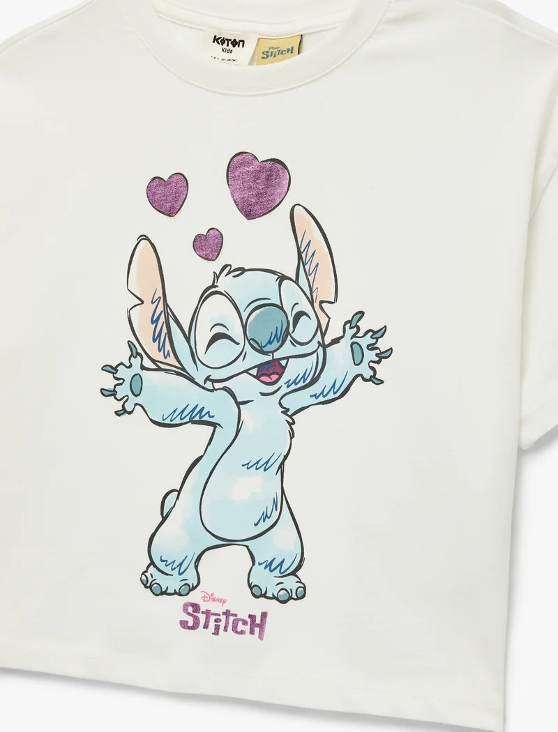 KOTON Licensed Stitch T-Shirt