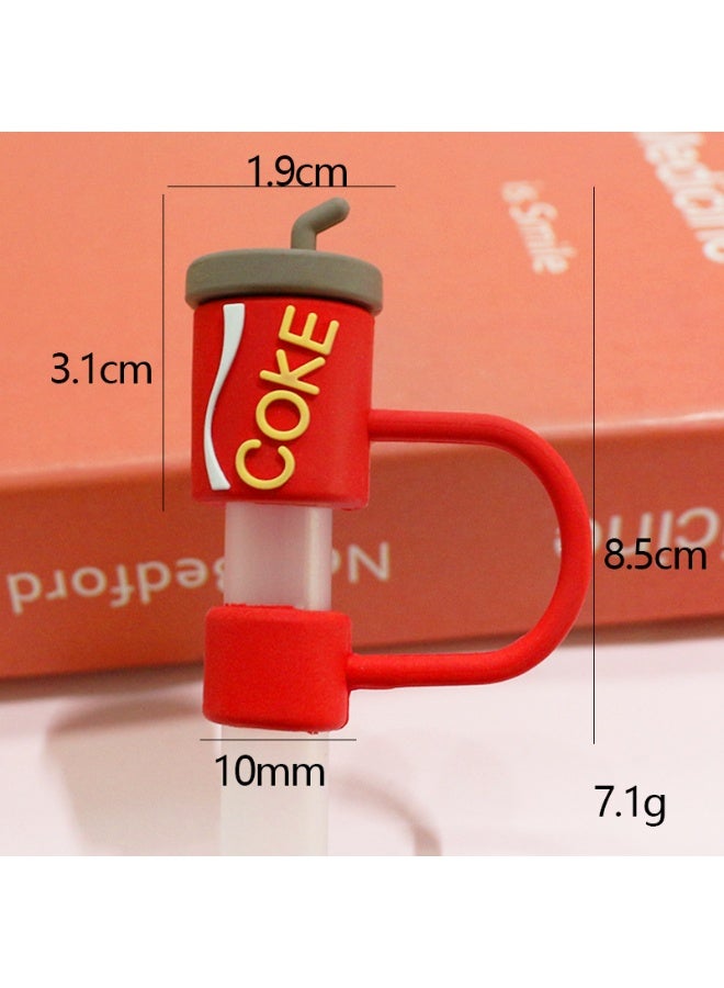 هومستر غطاء من القش لكوب ستانلي، متوافق مع الأكواب سعة 30 و40 أونصة، أغطية قابلة لإعادة الاستخدام ومقاومة للغبار بقطر 10 مم و0.4 بوصة لتزيين الحفلات - Image 5