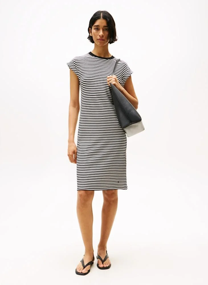 TOMMY HILFIGER RIB SHORT REG TEE Dress