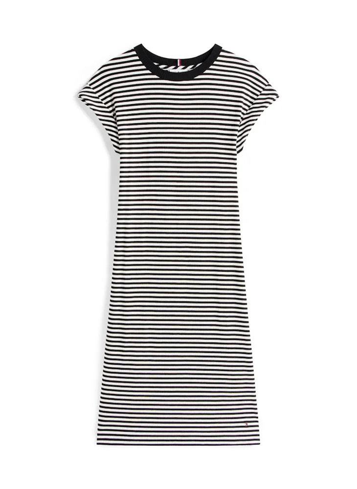 TOMMY HILFIGER RIB SHORT REG TEE Dress