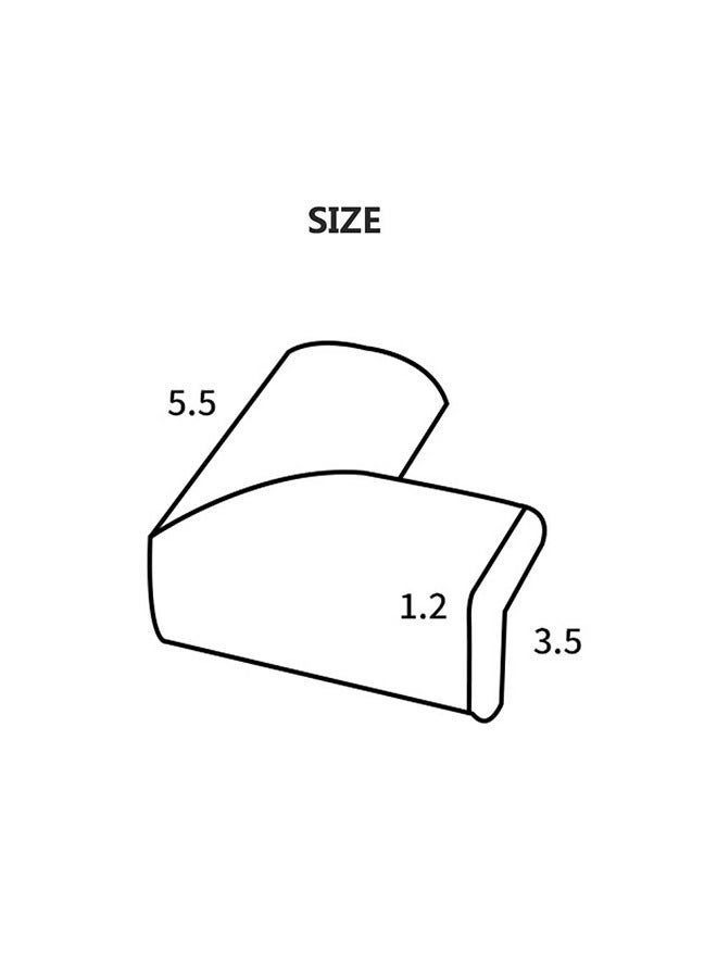 صوجي وسادة زاوية أمان مكونة من 10 قطع لحماية الأطفال من الصدمات وواقي الطاولة الآمن للأثاث المنزلي - Image 5